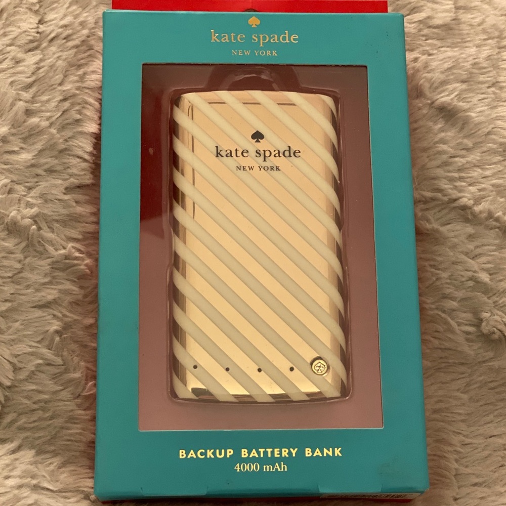 Kate Spade Backup Battery Bank NEW